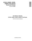 John Deere ZTrak Z515E, Z530M, Z530R and Z545R Zero-Turn Mowers (SN. from 100001) Technical Manual (TM171919)