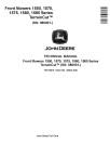 John Deere 1550, 1570, 1575, 1580 and 1585 TerrainCut Front Mowers Technical Manual (TM172619)