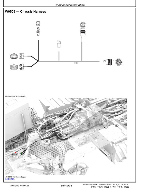 John Deere Individual Nozzle Control Systems Diagnostic Manual (TM173119)