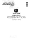 John Deere W36M, W36R, W48M, W48R, W52R and W61R Commercial Walk-Behind Mowers Technical Manual (TM176719)