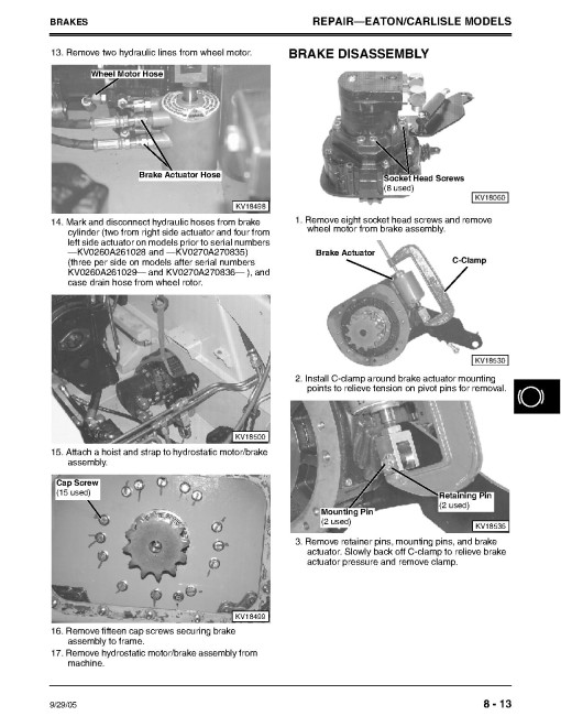 John Deere 260 and 270 Skid Steer Loaders Technical Manual (tm1780)