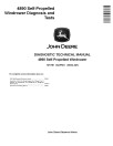 John Deere 4890 Self-Propelled Windrowers Diagnostic Manual (TM1781)