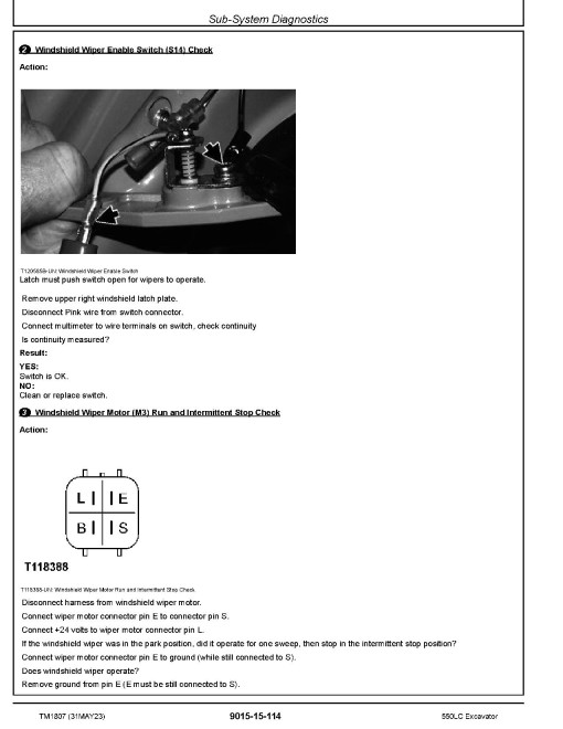 John Deere 550LC Crawler Excavators (Metric) Operation and Test Manual (TM1807) John Deere 550LC Crawler Excavators (Metric) Operation and Test Manual (TM1807)