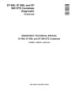 John Deere S7 800, S7 850 and S7 900 (MY2025-2026) Combines Diagnostic Manual (TM180819)