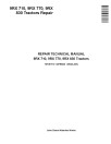 John Deere 9RX 710, 9RX 770 and 9RX 830 Articulated Tracked Tractors Repair Manual (TM181719)
