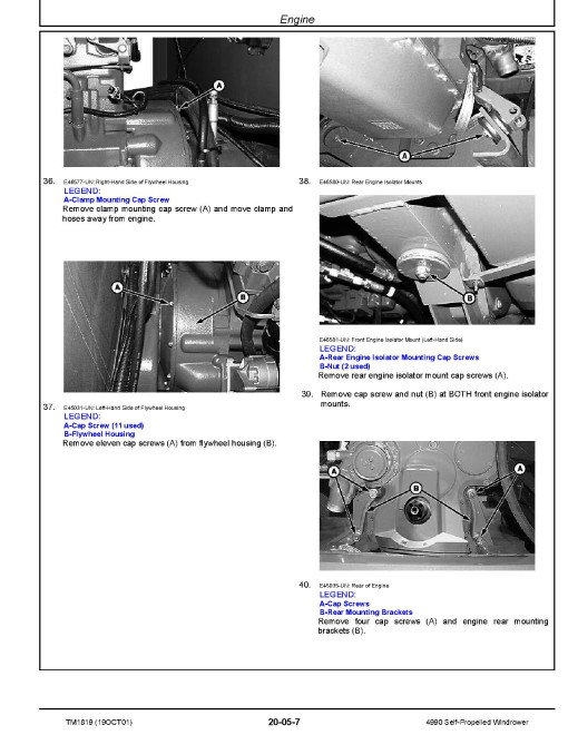 John Deere 4990 Self-Propelled Windrowers Repair Manual (TM1819) John Deere 4990 Self-Propelled Windrowers Repair Manual (TM1819)
