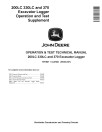 John Deere 200LC, 330LC and 370 Excavator Loggers Operation and Test Manual Supplement (TM1827)