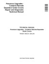 John Deere Combine Remote Separator Grate Cover Precision Upgrades Technical Manual (TM182919)