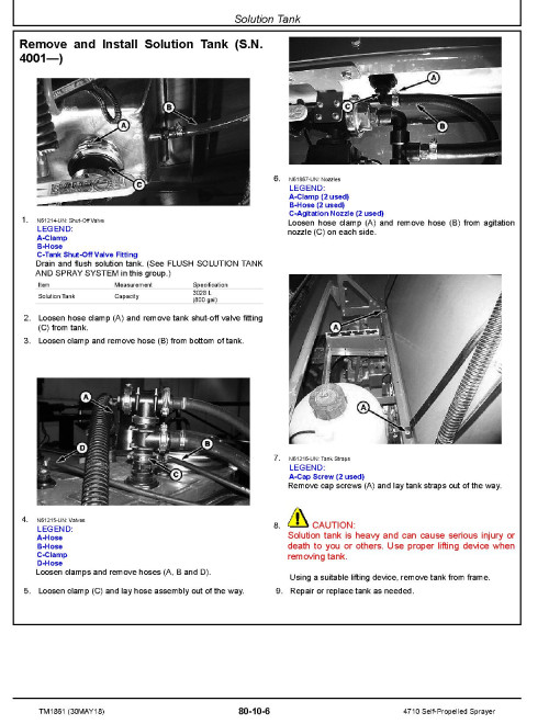 John Deere 4710 Self-Propelled Sprayers Repair Manual (TM1861) John Deere 4710 Self-Propelled Sprayers Repair Manual (TM1861)