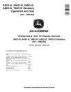 John Deere 540G-III, 640G-III Skidders, 548G-III, 648G-III and 748G-III Grapple Skidders (SN:-586336) Operation and Test Manual (TM1870)
