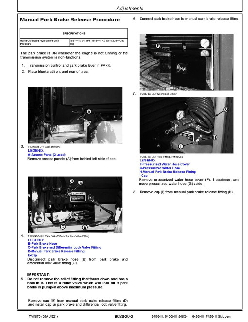 John Deere 540G-III, 640G-III Skidders, 548G-III, 648G-III and 748G-III Grapple Skidders (SN:-586336) Operation and Test Manual (TM1870) John Deere 540G-III, 640G-III Skidders, 548G-III, 648G-III and 748G-III Grapple Skidders (SN:-586336) Operation and Test Manual (TM1870)