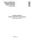 John Deere 332M and 340M Self-Propelled Sprayers (Europe) Technical Manual (TM187319)