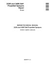 John Deere 332M and 340M Self-Propelled Sprayers (Europe) Repair Technical Manual (TM187419)