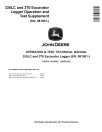 John Deere 330LC and 370 (SN: 081001-) Excavator Loggers Operation and Test Manual Supplement (TM1910)