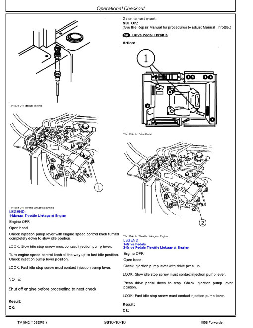 John Deere 1058 Wheeled Forwarders Operation and Test Manual (TM1942) John Deere 1058 Wheeled Forwarders Operation and Test Manual (TM1942)