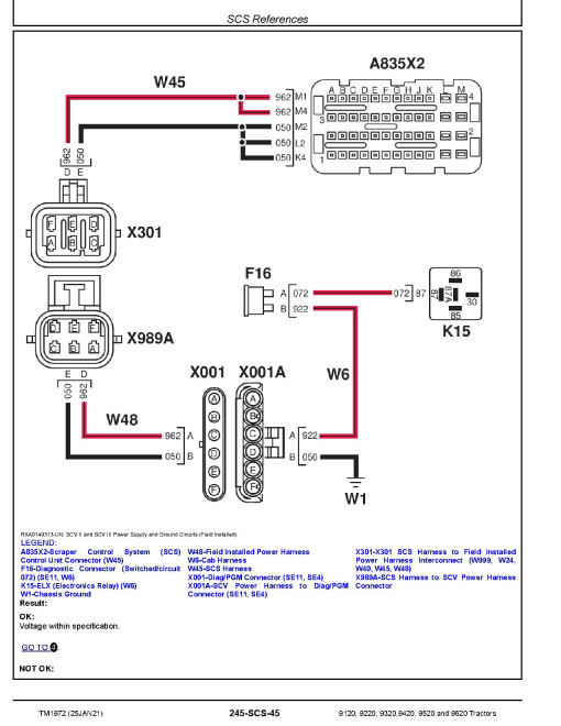 John Deere 9120, 9220, 9320, 9420, 9520 and 9620 Articulated Tracked Tractors Diagnostic Manual (TM1972) John Deere 9120, 9220, 9320, 9420, 9520 and 9620 Articulated Tracked Tractors Diagnostic Manual (TM1972)