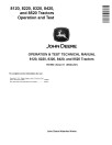 John Deere 8120, 8220, 8320, 8420 and 8520 Tractors Operation and Test Manual (TM1980)