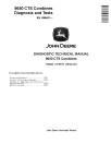 John Deere 9650 CTS (SN: 695401-700400) Combines Diagnostic Manual (TM2022)