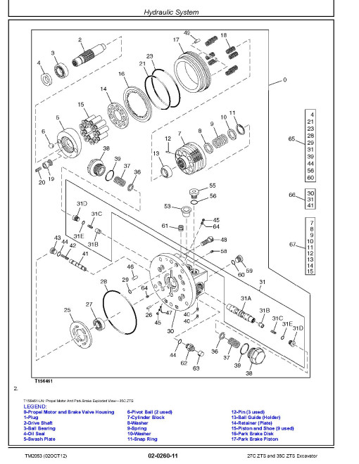John Deere 27C ZTS and 35C ZTS Compact Excavators Repair Manual (TM2053) John Deere 27C ZTS and 35C ZTS Compact Excavators Repair Manual (TM2053)