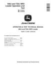 John Deere 644J (SN. before 611231) and 724J (SN. before 611218) 4WD Loaders Operation and Test Manual (TM2075)