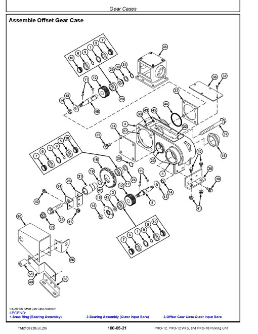John Deere PRO-12, PRO-12 VRS and PRO-16 Picking Units Repair Manual (TM2109) John Deere PRO-12, PRO-12 VRS and PRO-16 Picking Units Repair Manual (TM2109)