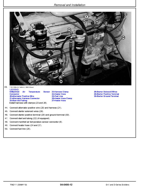 John Deere 540G-III, 640G-III Skidders, 548G-III, 648G-III, 748G-III, TimberJack 360D, 460D and 560D Grapple Skidders Repair Manual (TM2111) John Deere 540G-III, 640G-III Skidders, 548G-III, 648G-III, 748G-III, TimberJack 360D, 460D and 560D Grapple Skidders Repair Manual (TM2111)