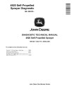 John Deere 4920 (SN. from 000101) Self-Propelled Sprayers Diagnostic Manual (TM2125)