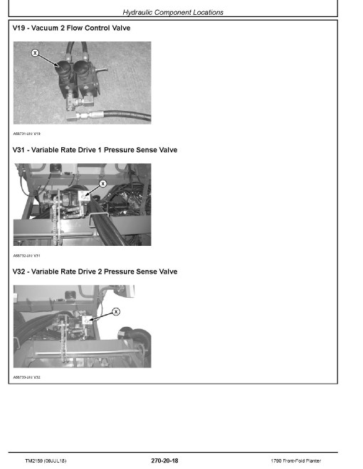 John Deere 1790 Front-Fold Planters (SN. from 705101) Diagnostic Manual (TM2159)