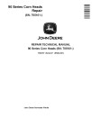 John Deere 1290, 1291, 1293, 494, 592, 692, 693, 694, 892, 893 and 894 Corn Heads Repair Manual (TM2167)