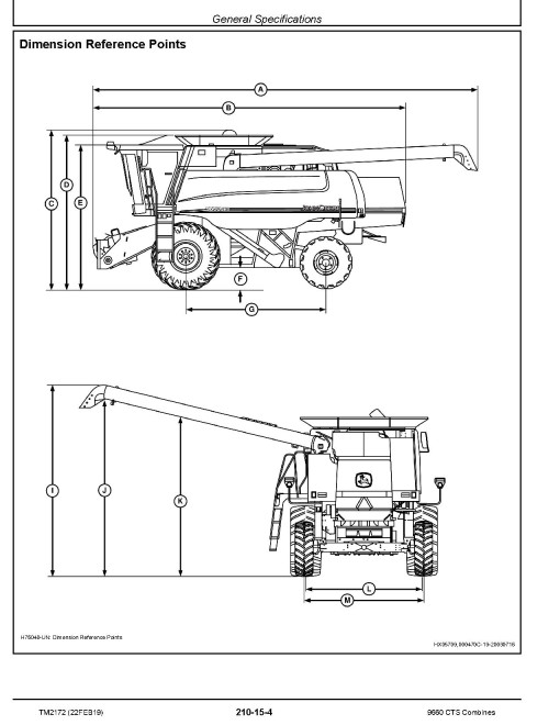 John Deere 9660 CTS (SN. from 705401) Combines Diagnostic Manual (TM2172) John Deere 9660 CTS (SN. from 705401) Combines Diagnostic Manual (TM2172)