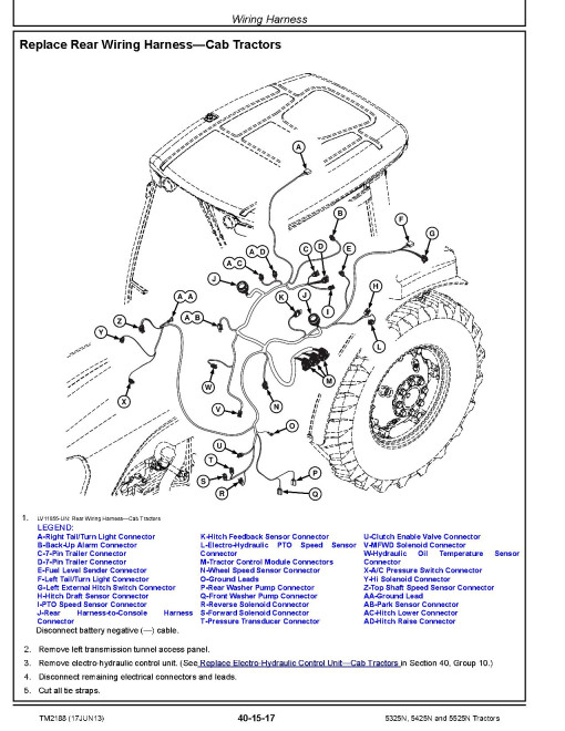 John Deere 5325N, 5425N and 5525N Tractors Repair Manual (TM2188) John Deere 5325N, 5425N and 5525N Tractors Repair Manual (TM2188)