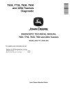 John Deere 2204, 7630, 7730, 7830 and 7930 Tractors Diagnostic Manual (TM2234)