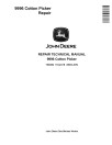 John Deere 9996 Cotton Pickers Repair Manual (TM2252)