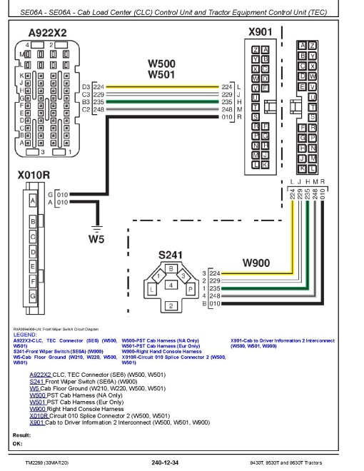John Deere 9430T, 9530T and 9630T Tracked Tractors Diagnostic Manual (TM2269) John Deere 9430T, 9530T and 9630T Tracked Tractors Diagnostic Manual (TM2269)