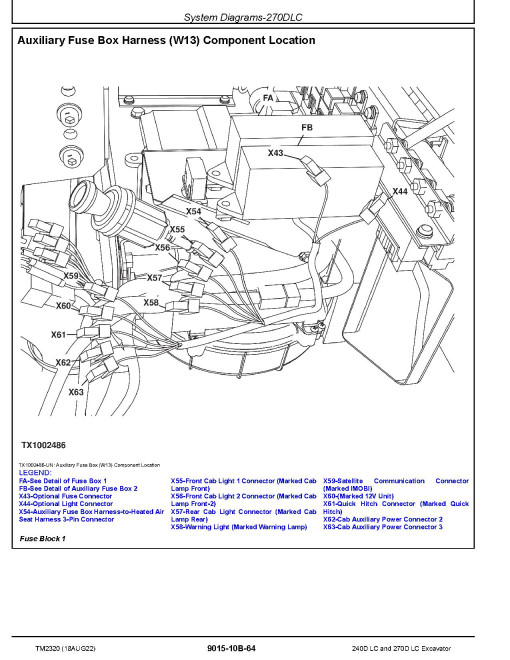 John Deere 240D LC and 270D LC Crawler Excavators Operation and Test Manual (TM2320) John Deere 240D LC and 270D LC Crawler Excavators Operation and Test Manual (TM2320)