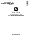John Deere 4730 and 4830 Self-Propelled Sprayers (North American Edition) Repair Manual (TM2368)