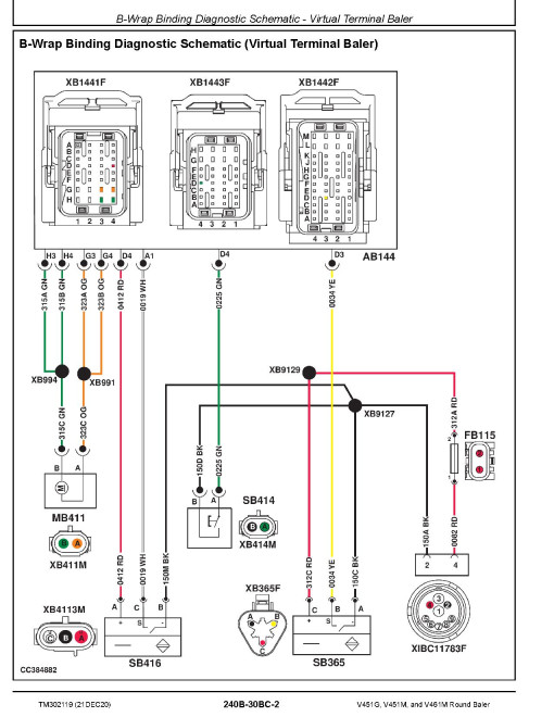 John Deere V451G, V451M and V461M Round Balers Diagnostic Manual (TM302119) John Deere V451G, V451M and V461M Round Balers Diagnostic Manual (TM302119)