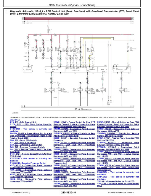 John Deere 7130, 7230, 7330, 7430 and 7530 Premium Tractors (North America) Diagnostic Service Technical Manual (TM400019) John Deere 7130, 7230, 7330, 7430 and 7530 Premium Tractors (North America) Diagnostic Service Technical Manual (TM400019)