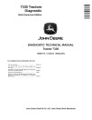 John Deere 7330 Tractors (North American Edition) Diagnostic Manual (TM401119)