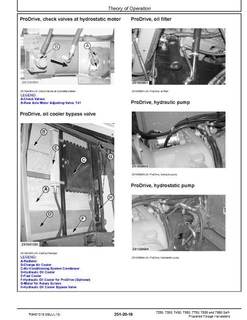 John Deere 7250, 7350, 7450, 7550, 7750, 7850 and 7950 Self-Propelled Forage Harvesters Diagnostic Manual (TM401319) John Deere 7250, 7350, 7450, 7550, 7750, 7850 and 7950 Self-Propelled Forage Harvesters Diagnostic Manual (TM401319)