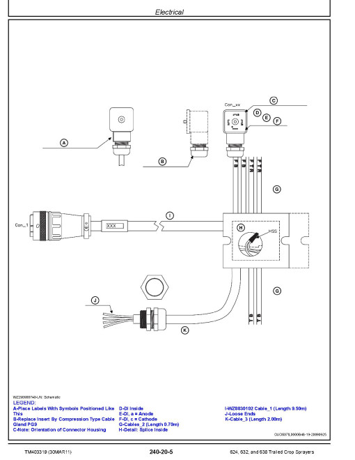 John Deere 624, 632 and 638 Trailed Crop Sprayers Diagnostic Manual (TM403319) John Deere 624, 632 and 638 Trailed Crop Sprayers Diagnostic Manual (TM403319)