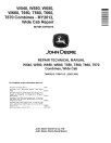 John Deere T550, T560, T660, T670, W540, W550, W650 and W660 (MY2012-2013) Combines Repair Manual (TM404219)