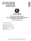 John Deere 7180, 7280, 7380, 7480, 7580, 7780 and 7980 Self-Propelled Forage Harvesters Repair Manual (TM404419)