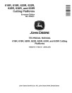 John Deere 616R, 618R, 620R, 622R, 625R, 630R and 635R Cutting Platforms (European Edition, SN. from 038027) Technical Manual (TM405119)