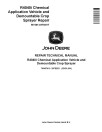 John Deere R4040i Chemical Application Vehicle and Demountable Crop Sprayer (MY14-17) Repair Manual (TM407419)