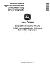John Deere R4040i Chemical Application Vehicle and Demountable Crop Sprayer Diagnostic Manual (TM407519)