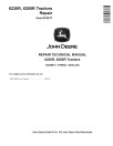 John Deere 6230R and 6250R Tractors (from MY17) Repair Manual (TM409819)