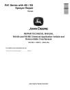 John Deere R4140i and R4150i Chemical Application Vehicles and Demountable Crop Sprayer (European Edition) Repair Manual (TM412819)