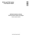John Deere R732i and R740i Trailed Crop Sprayers Repair Technical Manual (TM413019)