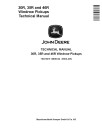 John Deere 30R, 35R and 46R Windrow Pickups Technical Manual (TM415219)
